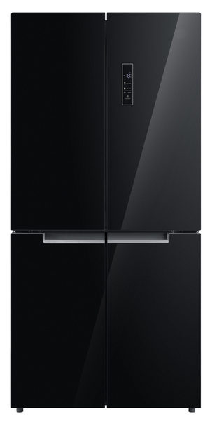 מקרר 4 דלתות 483 ליטר Amcor MR453GB זכוכית שחורה אמקור