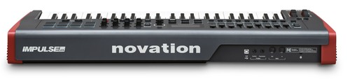 novation impulse 49 back