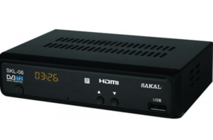 ממיר  DVB-T2 Sakal SKL06E עידן פלוס