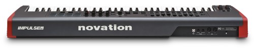 novation impulse 61 back