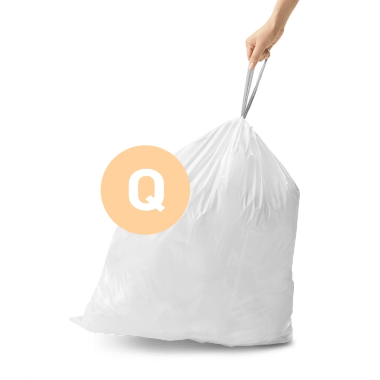 20 שקיות מסוג Q לפח 50-65 ל