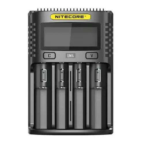 מטען USB לארבע סוללות Nitecore UM4