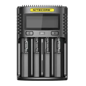 מטען USB לארבע סוללות Nitecore UM4