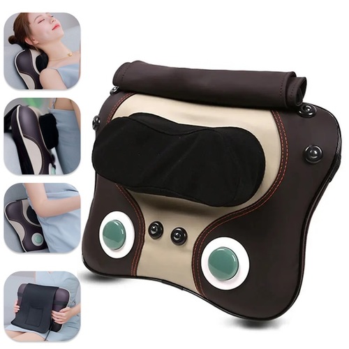 כרית עיסוי שיאצו Shiatsu לצוואר ולגב 