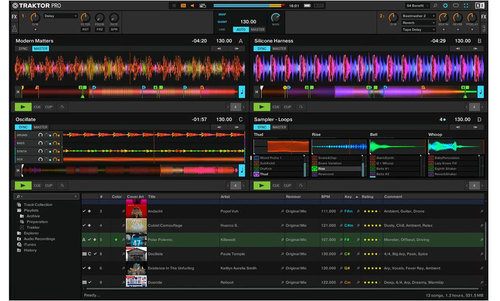 תוכנת דיג'יי טרקטור - TRAKTOR PRO 4