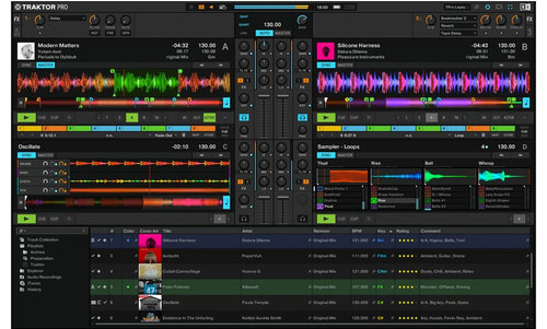 תוכנת דיג'יי טרקטור - TRAKTOR PRO 4