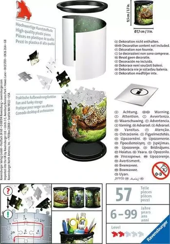 פאזל כוס לעפרונות לגילאי 6+