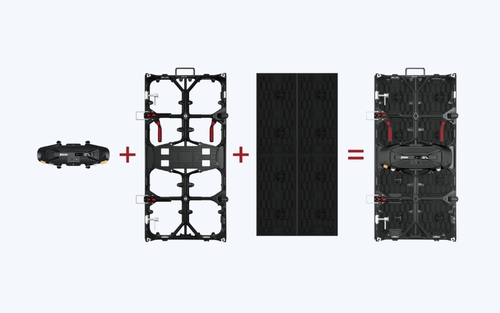 מסך לד MA390 P3.9 HD OUTDOOR LED DISPLAY 500x1000mm