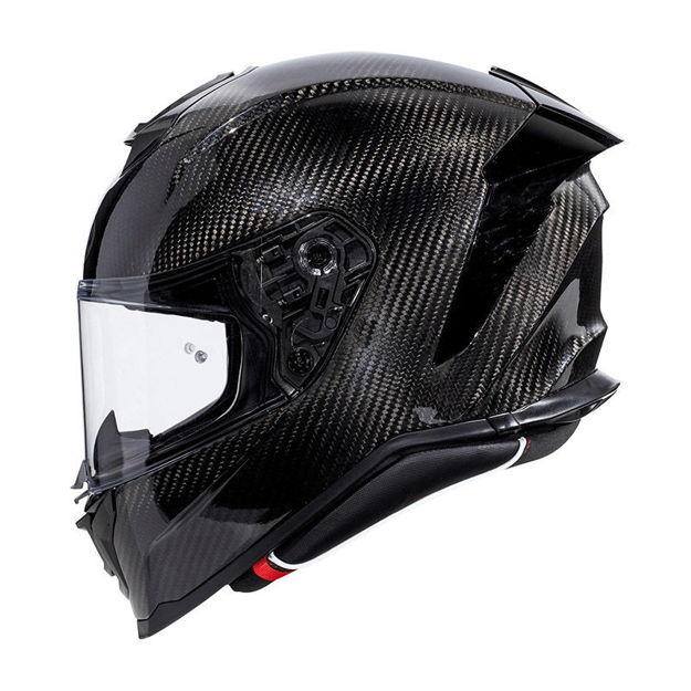קסדת PREMIER HYPER CARBON צבע שחור קרבון תקן חדש 22.06