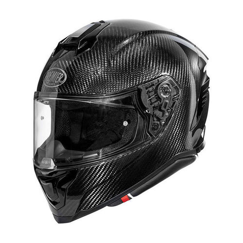 קסדת PREMIER HYPER CARBON צבע שחור קרבון תקן חדש 22.06