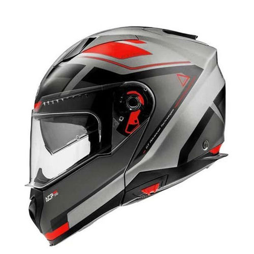 קסדה נפתחת PREMIER DELTA EVO AS17 BM שחור/אפור/אדום