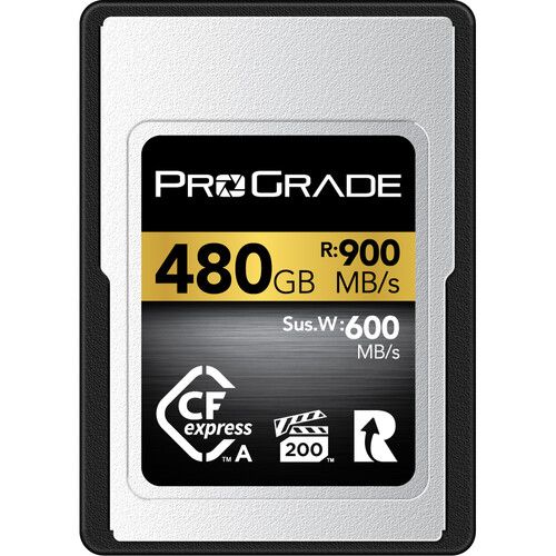 כרטיס זיכרון ProGrade 480GB CFexpress Type A Gold