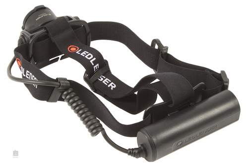 פנס-ראש לדייג נטען 1000 לומינס לד לנסר לשטח LED LENSER H7R CORE