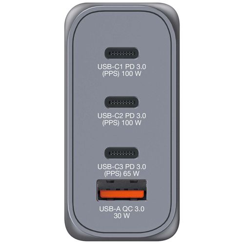 מטען Verbatim GNC-100 GaN Charger 100W