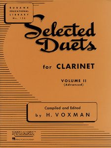Selected Duets for Clarinet Volume 2 - Advanced