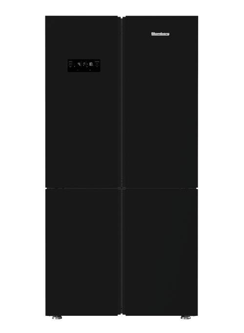 מקרר 4 דלתות מקפיא תחתון דגם Blomberg KQD1622GB 
