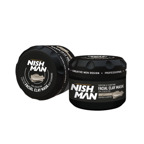 דיל! 10 יחידות מסכת חול בוץ נישמן-Nishman Facial Clay Mask 450GR