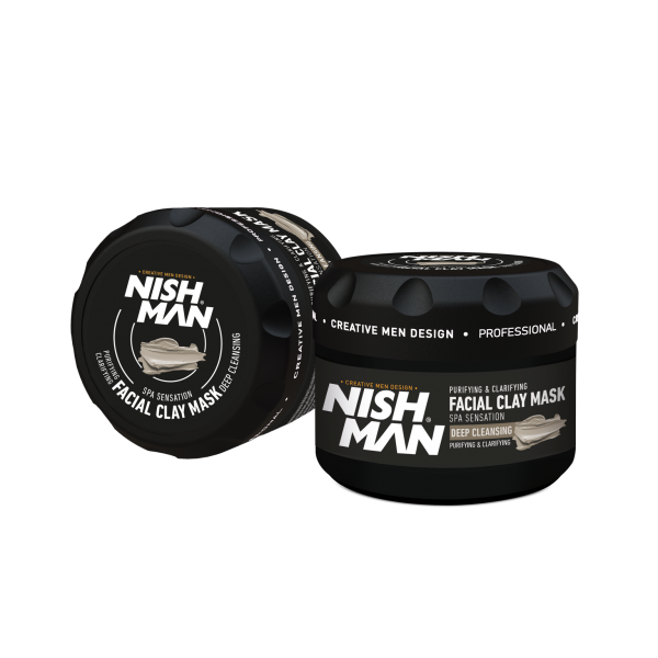 דיל! 10 יחידות מסכת חול בוץ נישמן-Nishman Facial Clay Mask 450GR