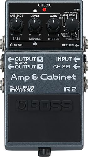 זוית נוספת Boss IR-2 Amp and IR Cabinet Pedal