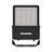 פנס הצפה שחור FLOOD SYLVANIA 100W/840 GN2 135X60° IP66 אור ניטרלי