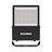פנס הצפה שחור FLOOD SYLVANIA 150W/840 GN2 135X60° IP66 אור ניטרלי