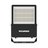 פנס הצפה שחור FLOOD SYLVANIA 150W/840 GN2 60X30° IP66 אור ניטרלי