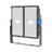 פנס הצפה שחור SITE 480W 30° IP65 U אור קר NISKO