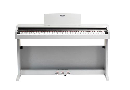 פסנתר חשמלי מקצועי בצבע לבן Pearl River F-12WH