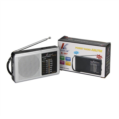 רדיו טרנזיסטור נייד Knstar K257 FM/AM 