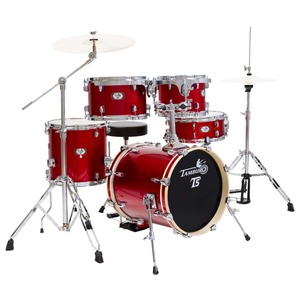 מערכת תופים 5 חלקים סט שלם  Tamburo T5R22RSSK BRIGHT RED
