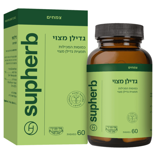 גדילן מצוי סופהרב 60 כמוסות - Supherb Milk Thistle