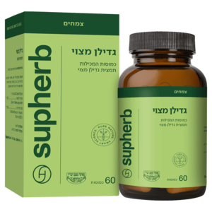 גדילן מצוי סופהרב 60 כמוסות - Supherb Milk Thistle