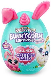 באניקורן עונה 2: מארז ביצה בובת ארנבון עם זנב פרוותי ו 4 הפתעות (מגוון) 