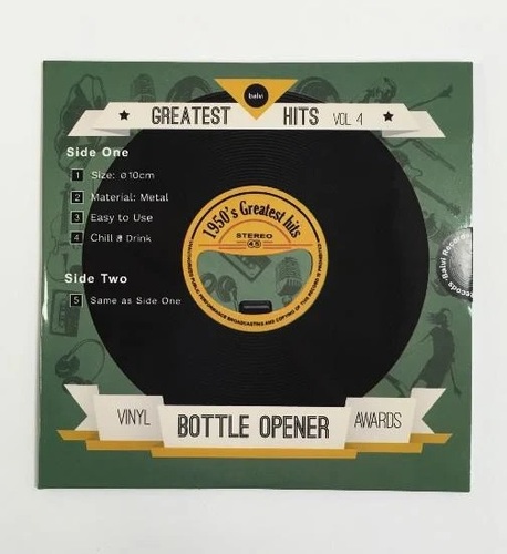 פותחן בקבוקים תקליט Greatest Hits