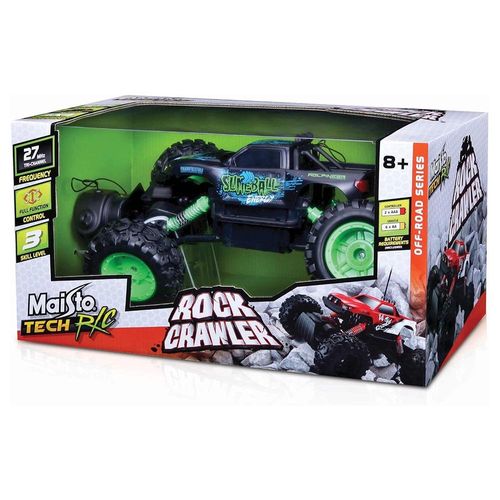 באגי על שלט 4X4 רוק קראולר - MAISTO ROCK CRAWLER