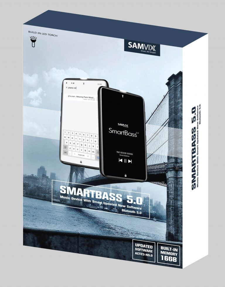 נגן MP3 סמארטבאס 5.0 SAMVIX SMARTBASS