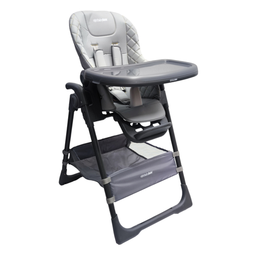 כסא אוכל PRIMO עם מצבי גובה ושכיבה  BABYSAFE (אפור)