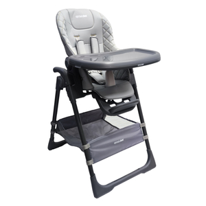 כסא אוכל PRIMO עם מצבי גובה ושכיבה  BABYSAFE (אפור)