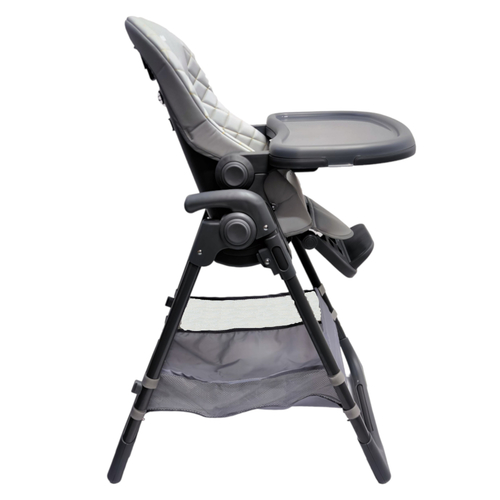 כסא אוכל PRIMO עם מצבי גובה ושכיבה  BABYSAFE (אפור)