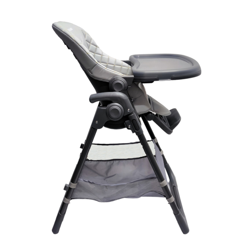 כסא אוכל PRIMO עם מצבי גובה ושכיבה  BABYSAFE (אפור)