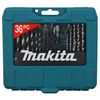 סט 36 חלקים - מקדחים + ביטים + בוקסות - Makita P-90320