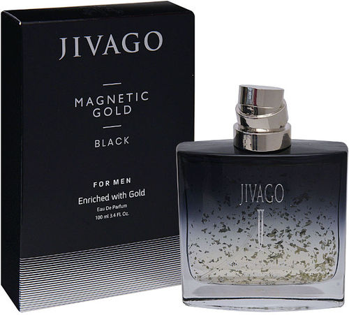 בושם Jivago Magnetic Gold Black לגבר 100ml EDP פרימיום