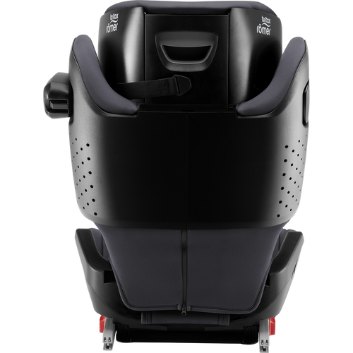 בוסטר לילדים קידפיקס פרו Kidfix PRO עם חיבור איזופיקס, אפשרות השכבה ובדים מנדפי זיעה - אפור