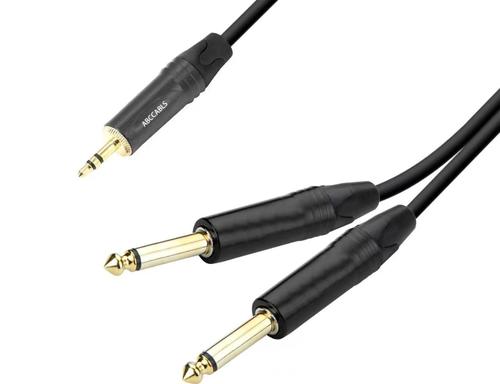 כבל PL 3.5 – RCAX2 אורך 5מ’ מחברים מוזהבים ABC CABLS