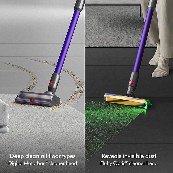 שואב אבק ידני Dyson Gen5 Detect Absolute דייסון שנתיים אחריות בית לקוח
