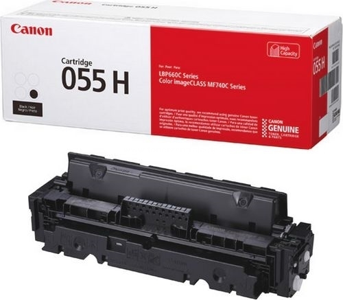 טונר שחור מקורי Canon 055H CRG055HBK 