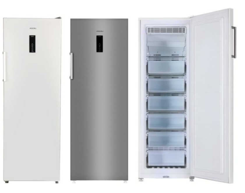 מקפיא Normande ND258W\DIX ‏258 ‏ליטר נורמנדי 7 מגירות