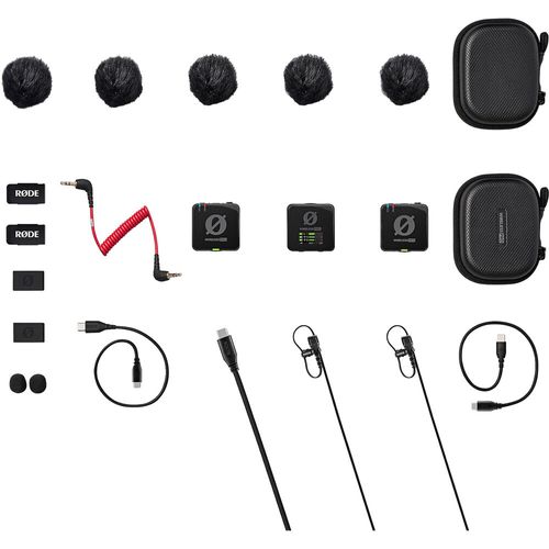 מערכת מיקרופונים אלחוטיים מקצועית RODE Wireless PRO