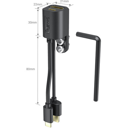 SmallRig HDMI & Type-C Adapter for BMPCC 4K & 6K Camera Cage 2960