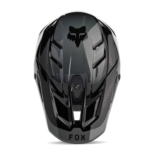קסדת פוקס שחור / אפור - FOX V3 REVISE V24
